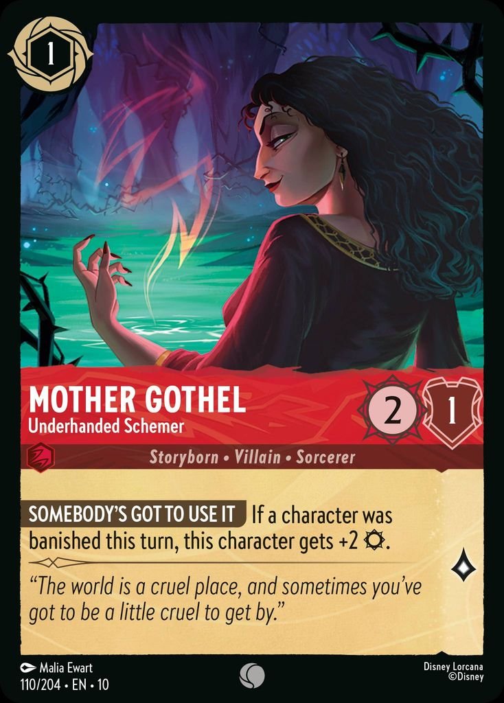 Mother Gothel - Underhanded Schemer, Whispers in the Well · 110/204