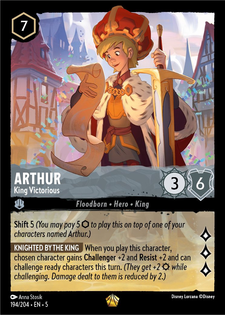 Arthur - King Victorious, Shimmering Skies · 194/204