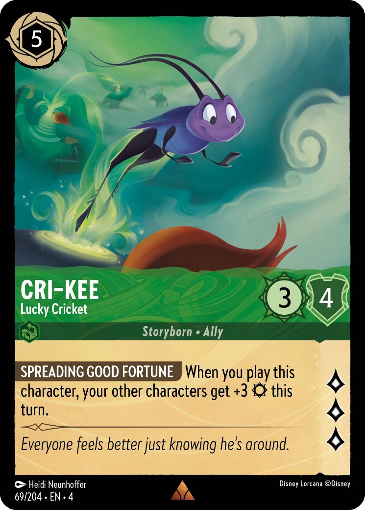 Cri-Kee - Lucky Cricket, Ursula's Return · 69/204