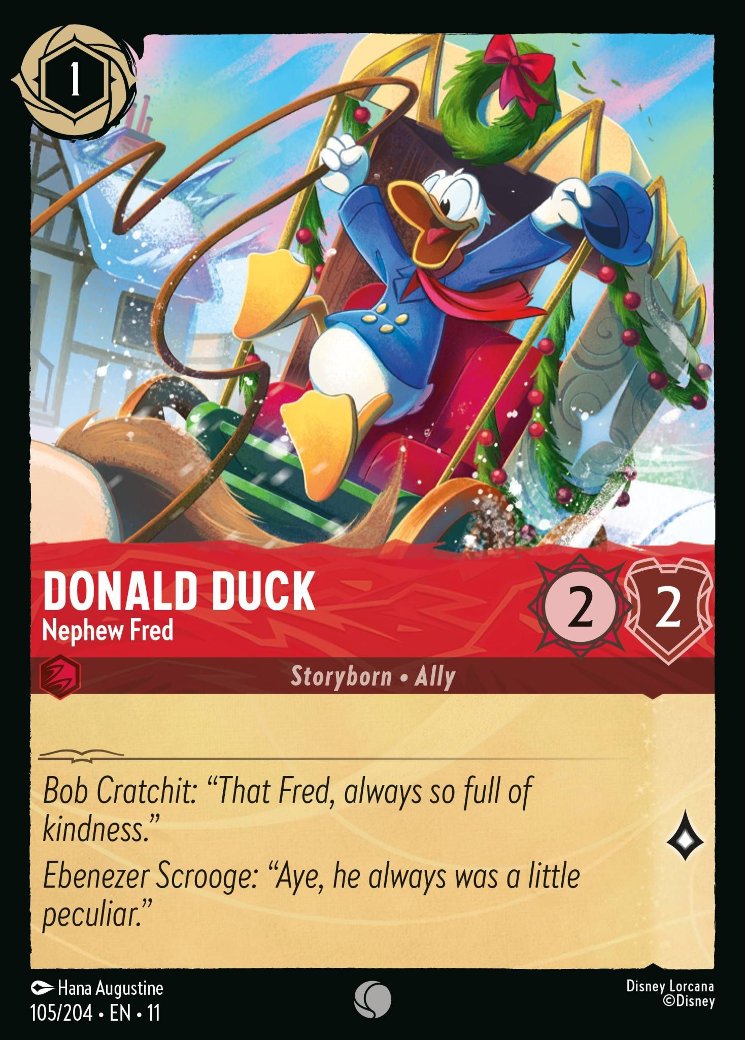 Donald Duck - Nephew Fred, Winterspell · 105/204