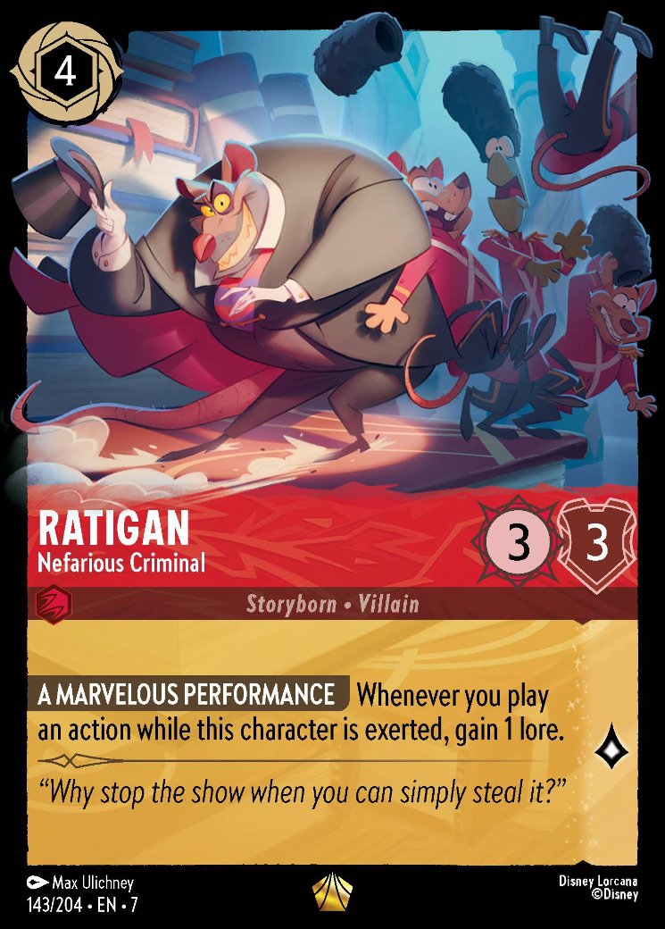 Ratigan - Nefarious Criminal, Archazia's Island · 143/204