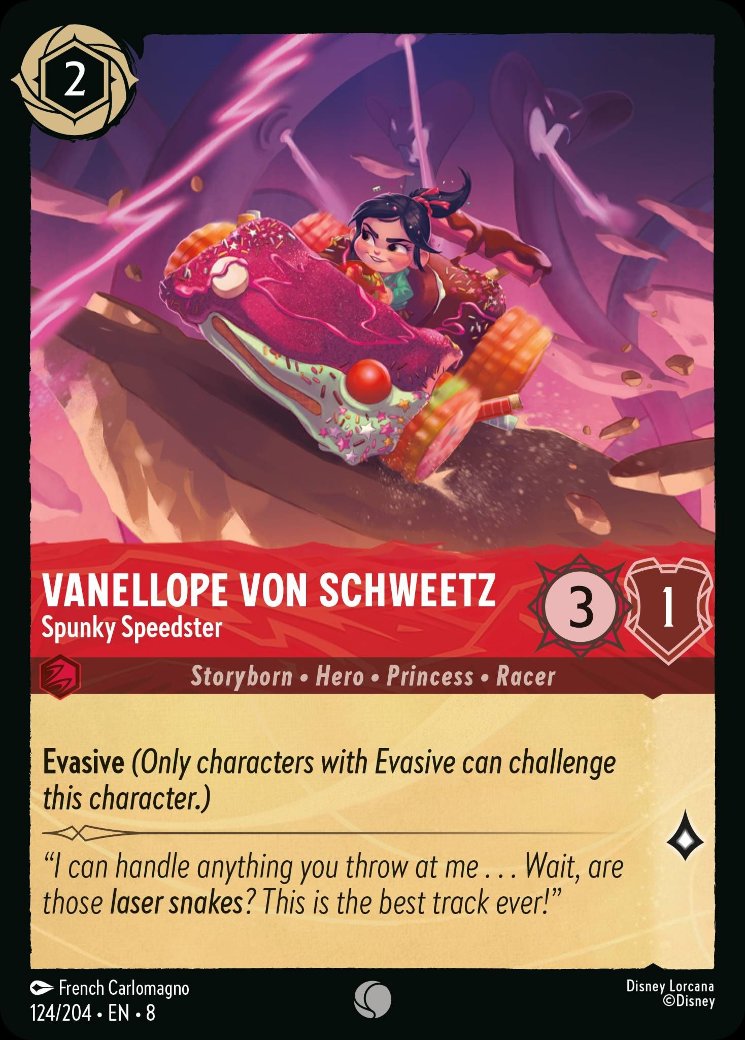 Vanellope Von Schweetz - Spunky Speedster, Reign of Jafar · 124/204