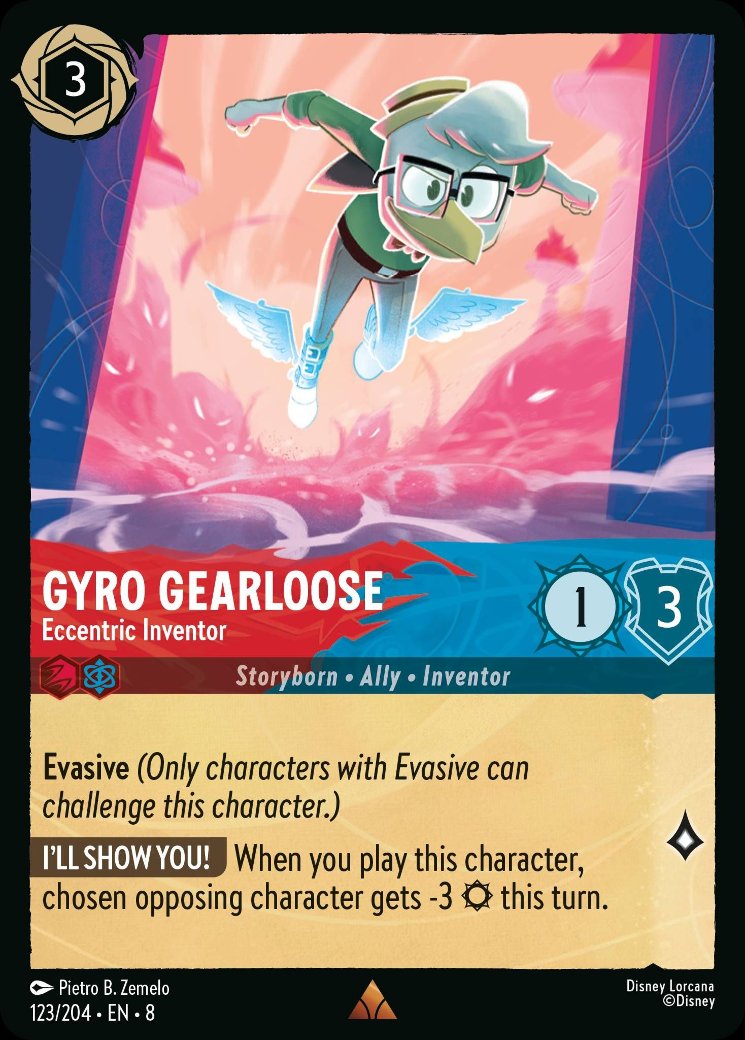 Gyro Gearloose - Eccentric Inventor, Reign of Jafar · 123/204