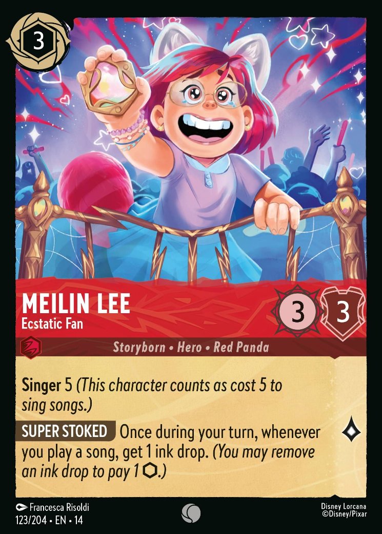 Meilin Lee - Ecstatic Fan, Hyperia City · 123/204