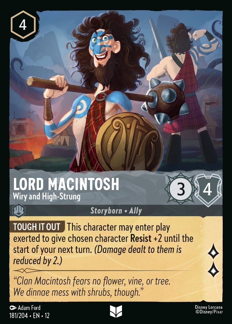 Lord Macintosh - Wiry and High-Strung, Wilds Unknown · 181/204