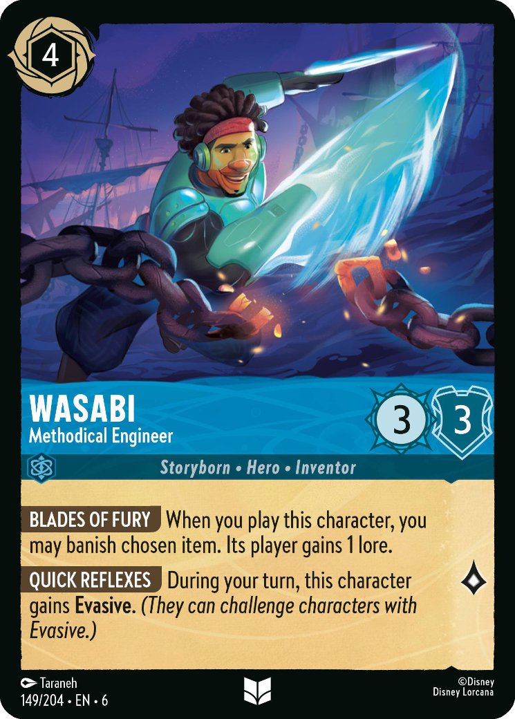 Wasabi - Methodical Engineer, Azurite Sea · 149/204