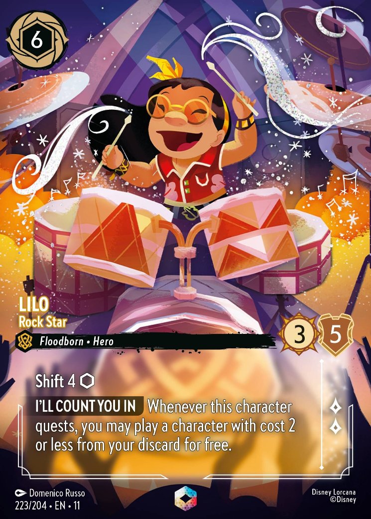 Lilo - Rock Star, Winterspell · 223/204