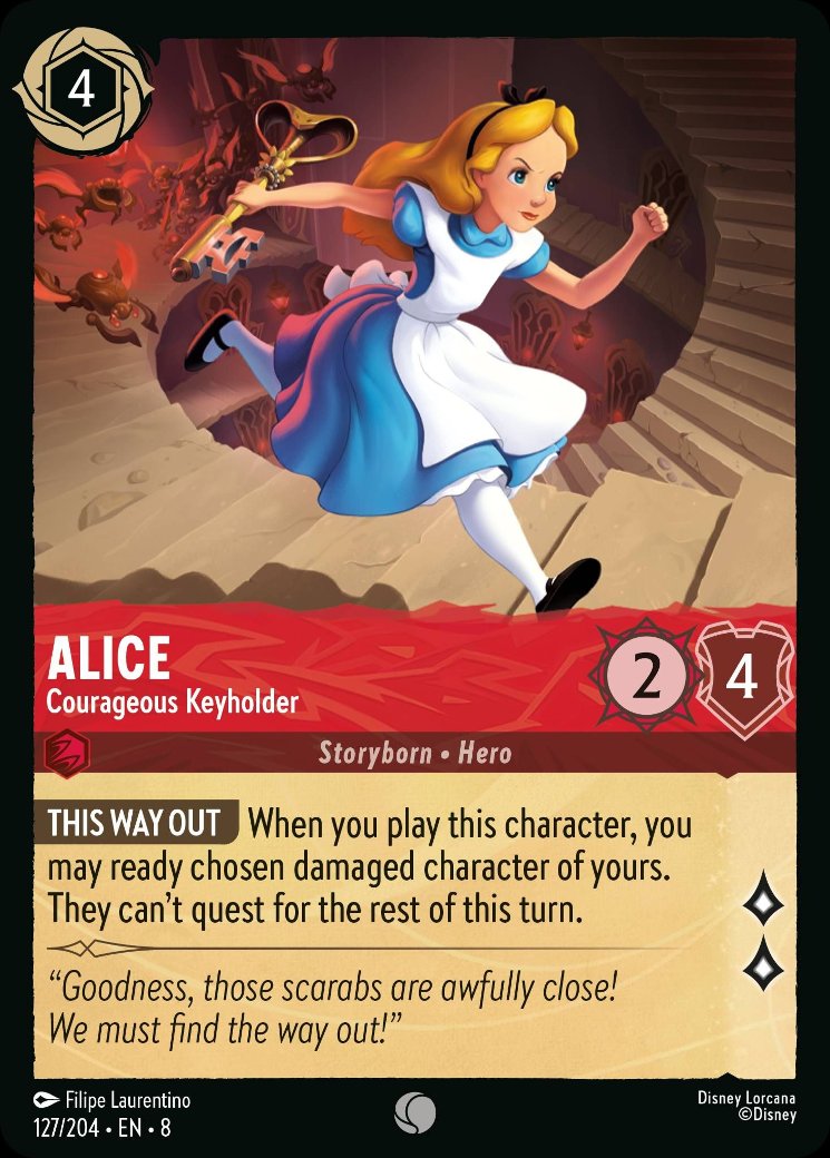 Alice - Courageous Keyholder, Reign of Jafar · 127/204