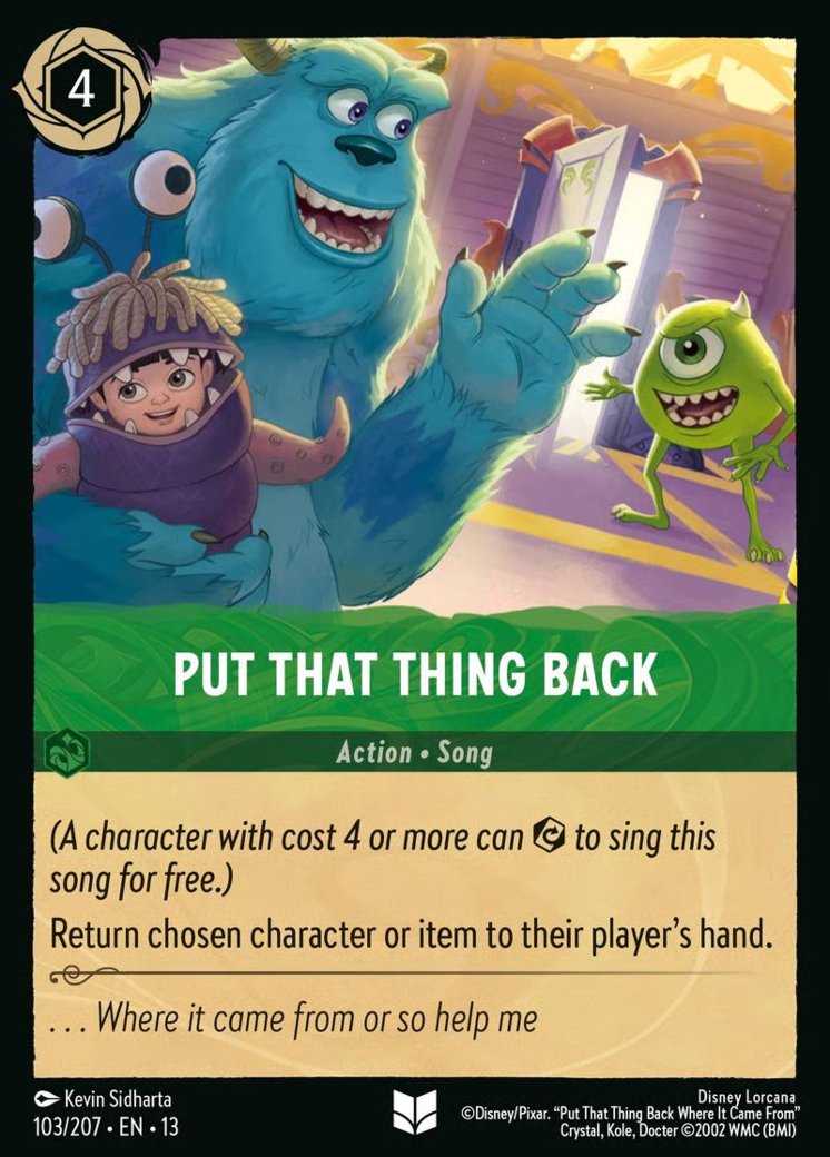 Put That Thing Back, Attack of the Vine! · 103/207
