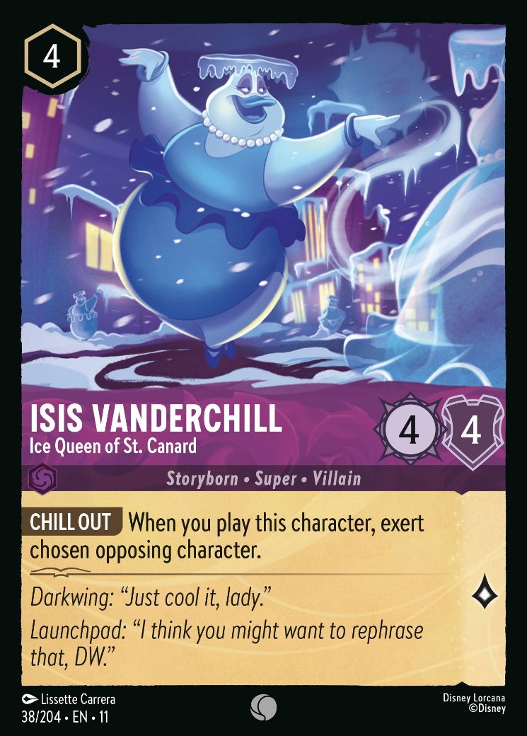 Isis Vanderchill - Ice Queen of St. Canard, Winterspell · 38/204