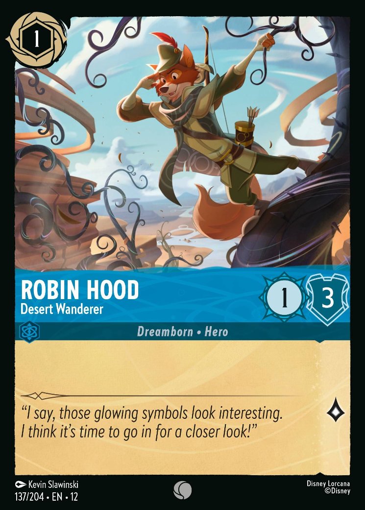 Robin Hood - Desert Wanderer, Wilds Unknown · 137/204