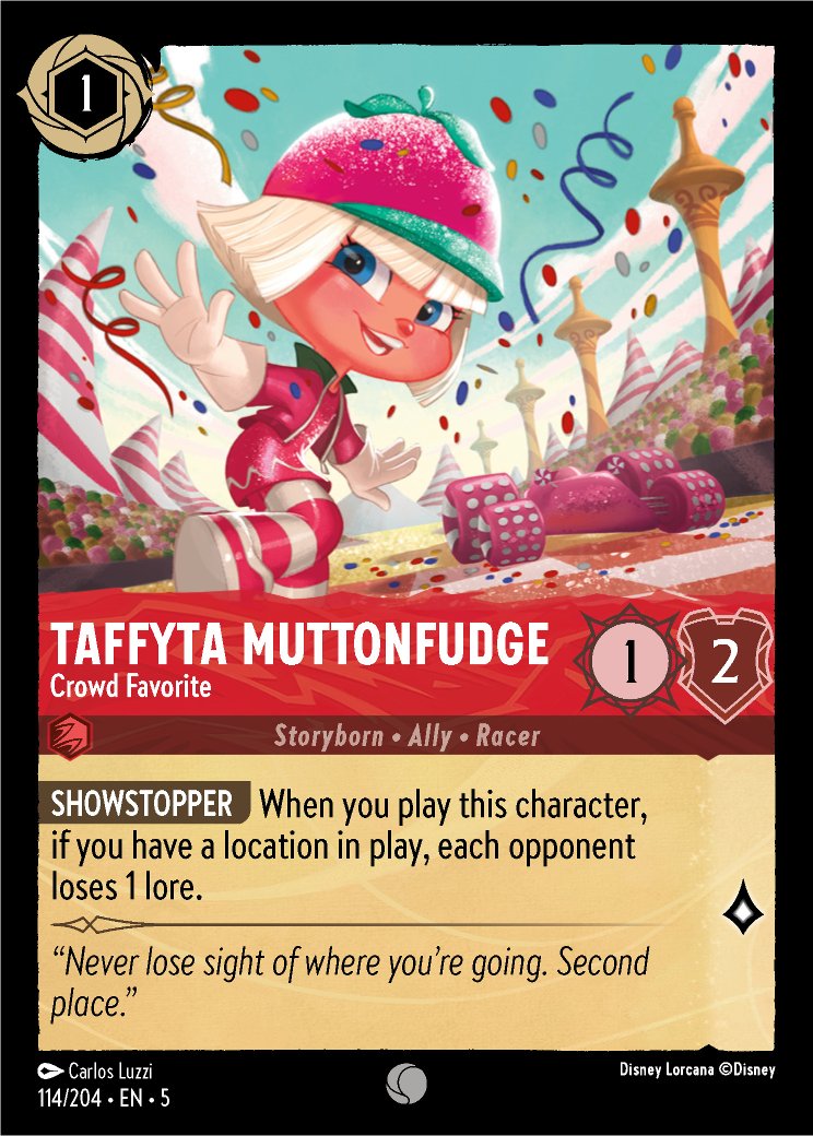 Taffyta Muttonfudge - Crowd Favorite, Shimmering Skies · 114/204