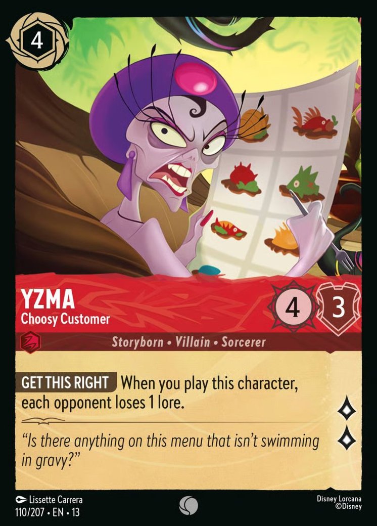 Yzma - Choosy Customer, Attack of the Vine! · 110/207