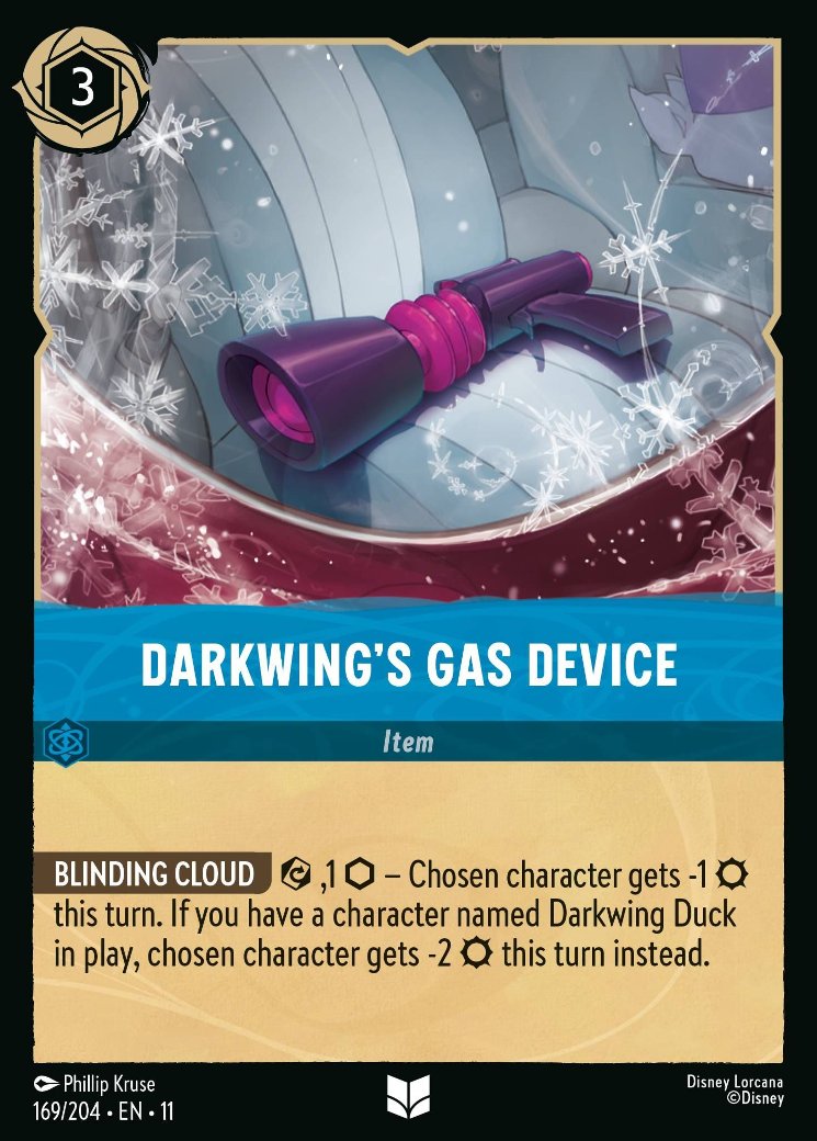 Darkwing's Gas Device, Winterspell · 169/204