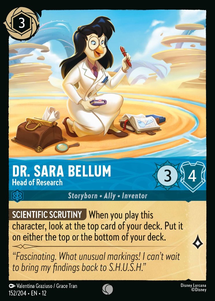 Dr. Sara Bellum - Head of Research, Wilds Unknown · 152/204