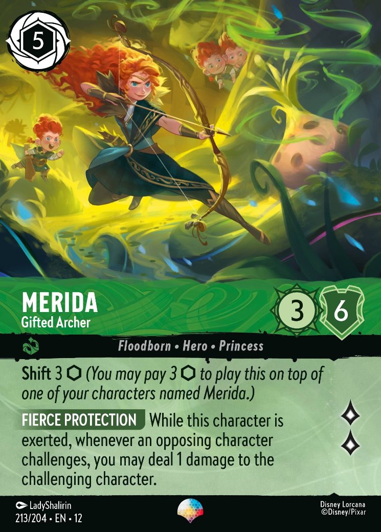 Merida - Gifted Archer, Wilds Unknown · 213/204