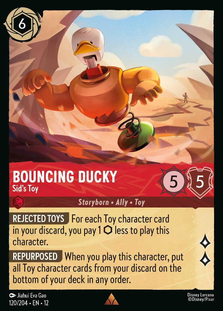 Bouncing Ducky - Sid's Toy, Wilds Unknown · 120/204