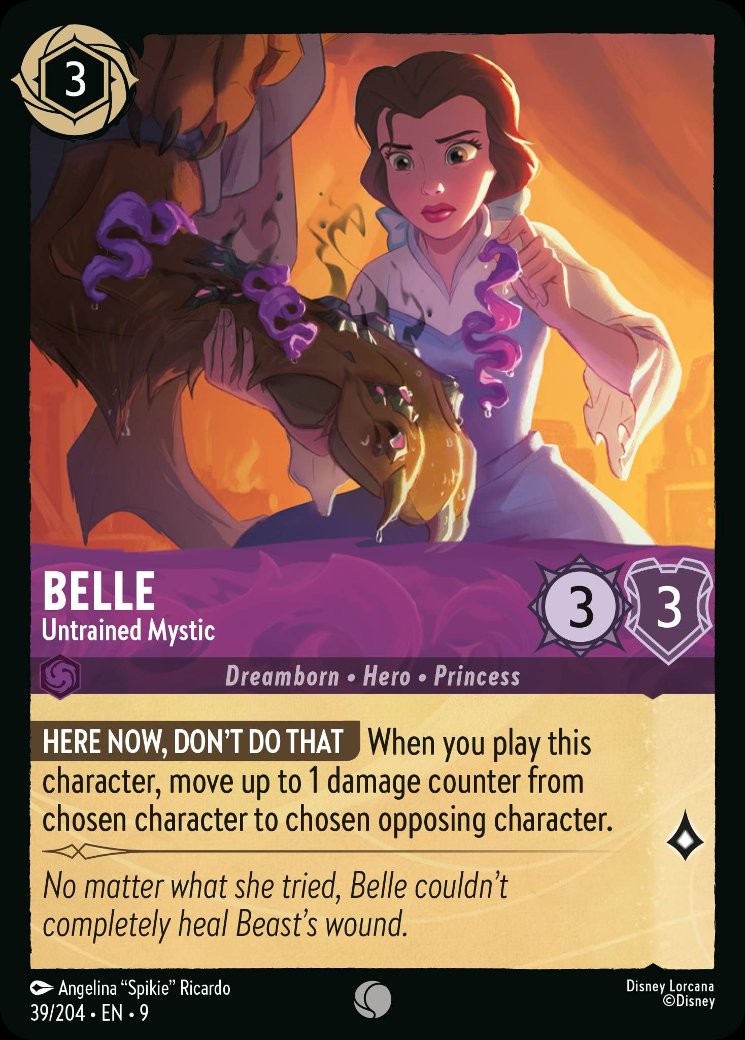 Belle - Untrained Mystic, Fabled · 39/204