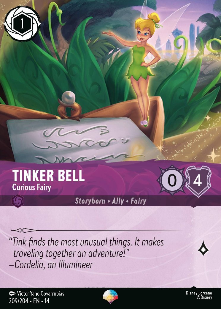 Tinker Bell - Curious Fairy, Hyperia City · 209/204