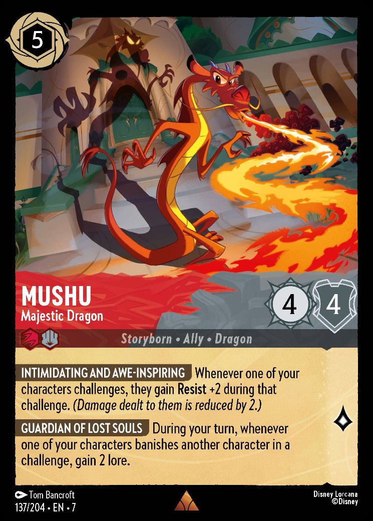 Mushu - Majestic Dragon, Archazia's Island · 137/204