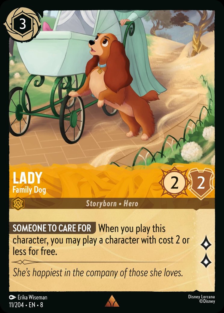 Lady - Family Dog, Reign of Jafar · 11/204