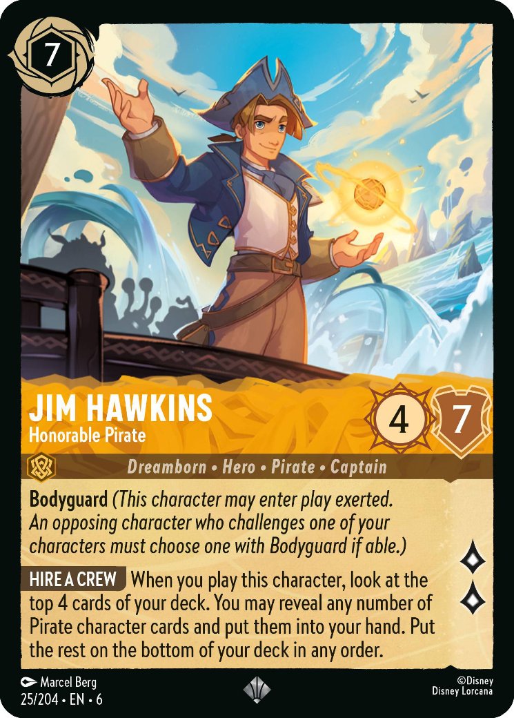 Jim Hawkins - Honorable Pirate, Azurite Sea · 25/204