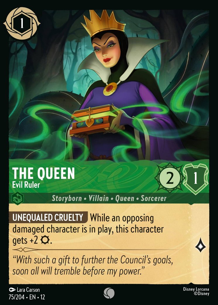 The Queen - Evil Ruler, Wilds Unknown · 75/204