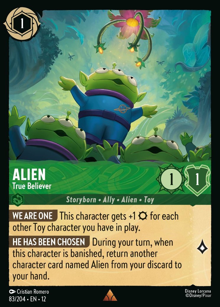 Alien - True Believer, Wilds Unknown · 83/204