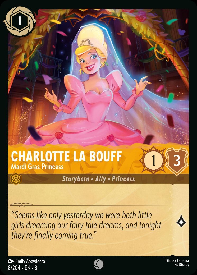 Charlotte La Bouff - Mardi Gras Princess, Reign of Jafar · 8/204
