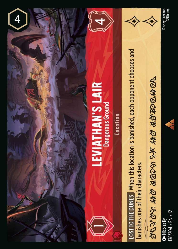 Leviathan's Lair - Dangerous Ground, Wilds Unknown · 136/204