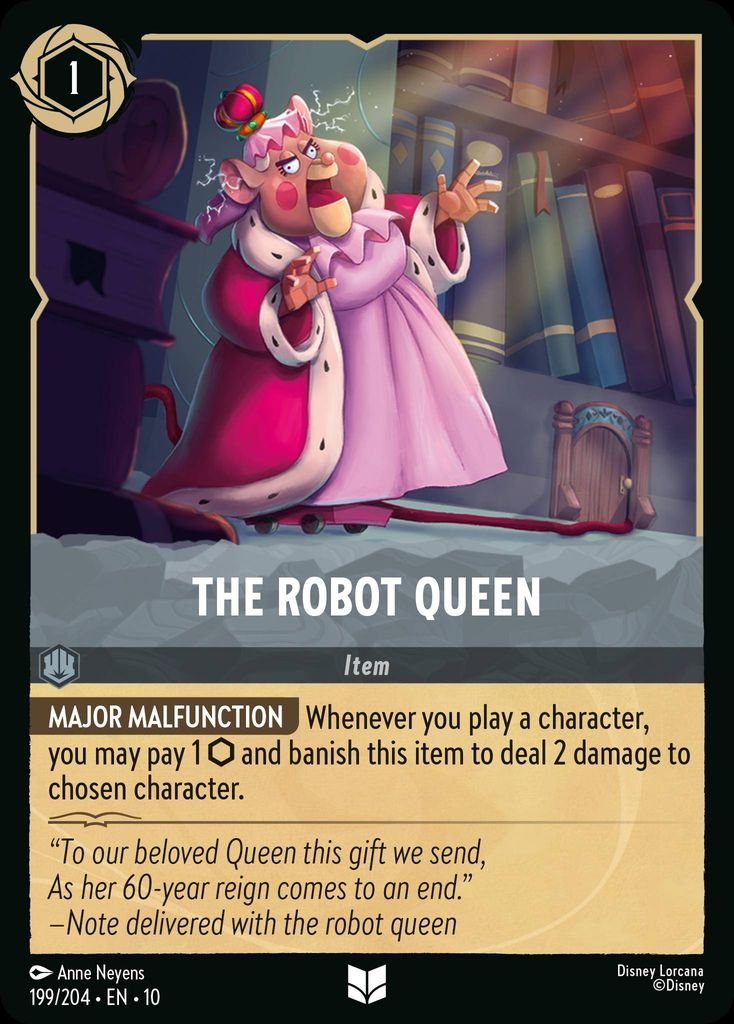 The Robot Queen, Whispers in the Well · 199/204