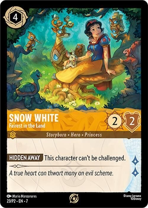 Snow White - Fairest in the Land, Disney Lorcana Promo Cards · 23