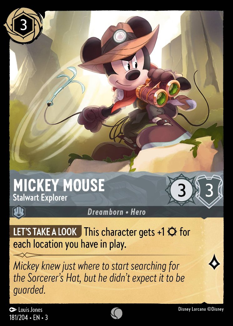 Mickey Mouse - Stalwart Explorer, Into the Inklands · 181/204