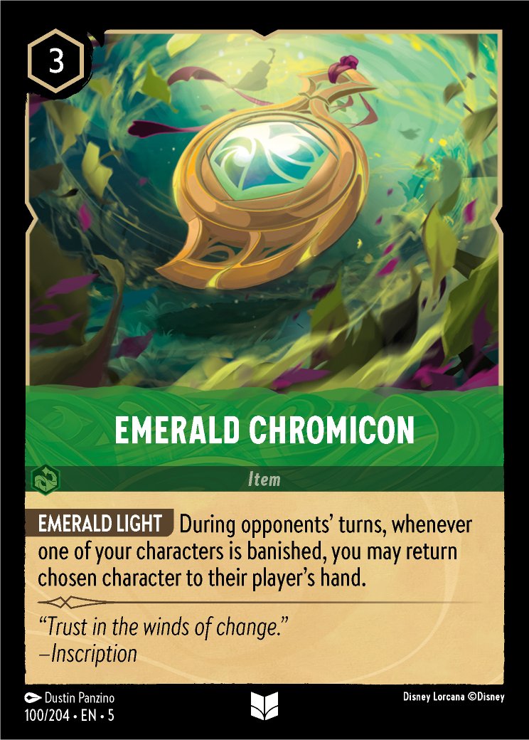 Emerald Chromicon, Shimmering Skies · 100/204