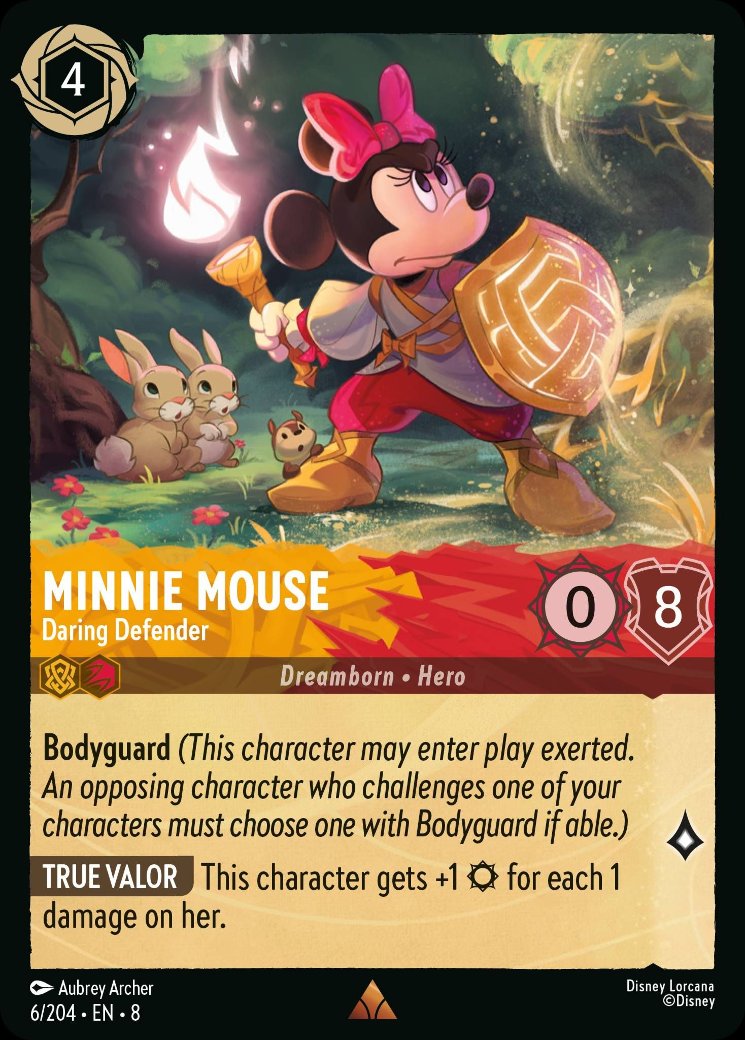 Minnie Mouse - Daring Defender, Reign of Jafar · 6/204