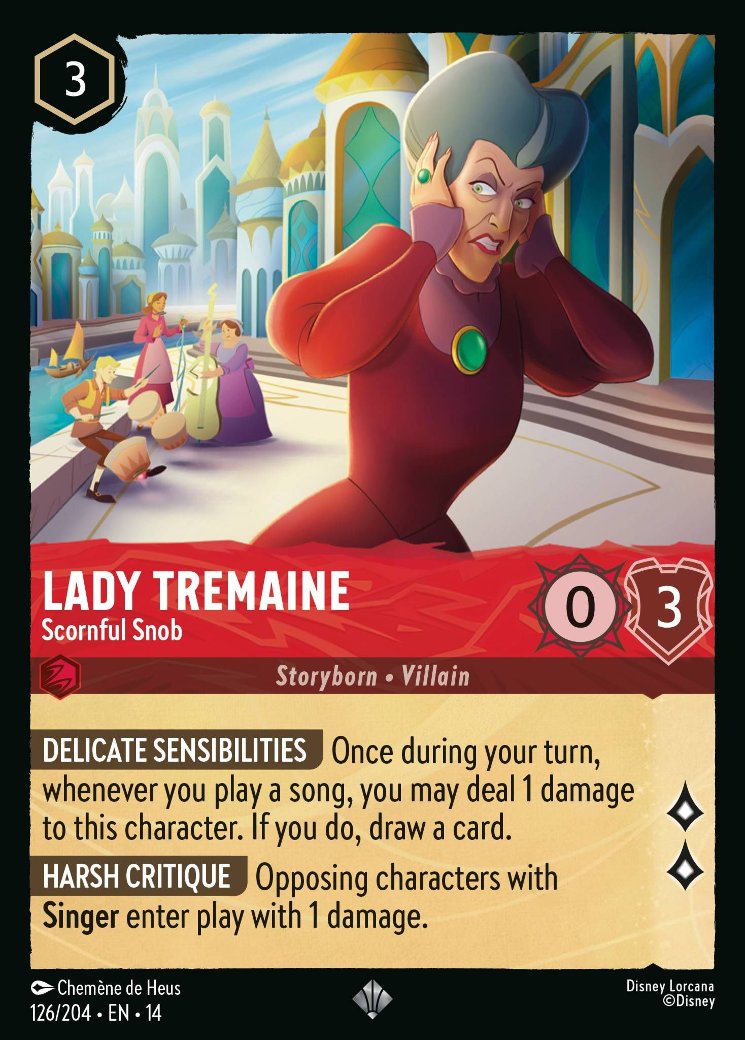 Lady Tremaine - Scornful Snob, Hyperia City · 126/204