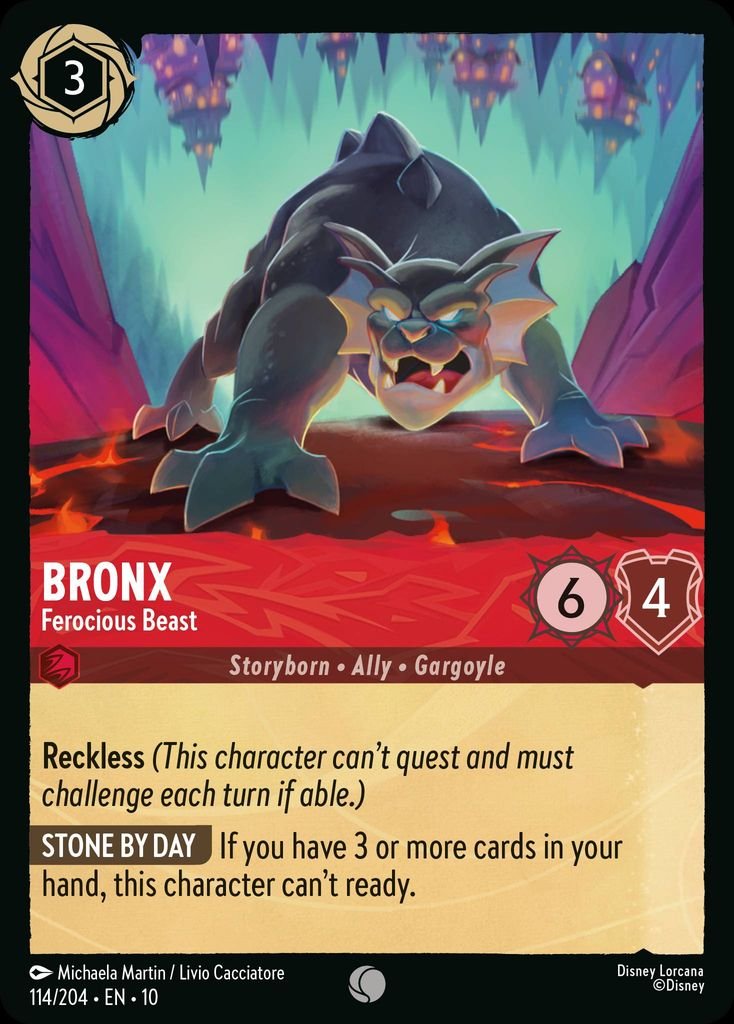 Bronx - Ferocious Beast, Whispers in the Well · 114/204