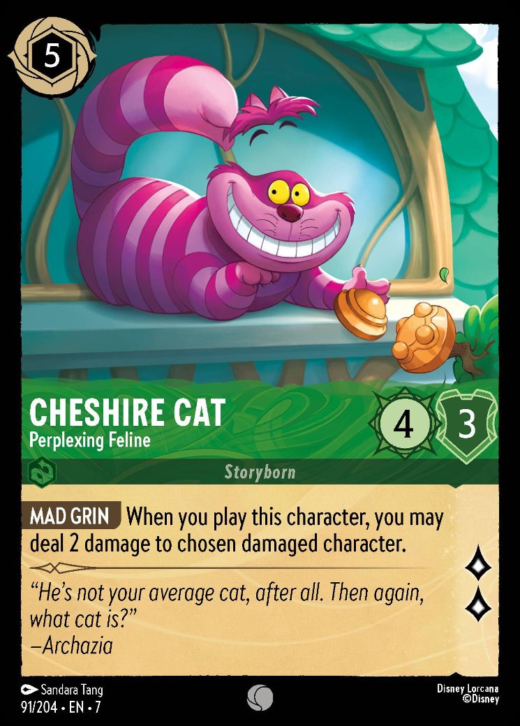 Cheshire Cat - Perplexing Feline, Archazia's Island · 91/204