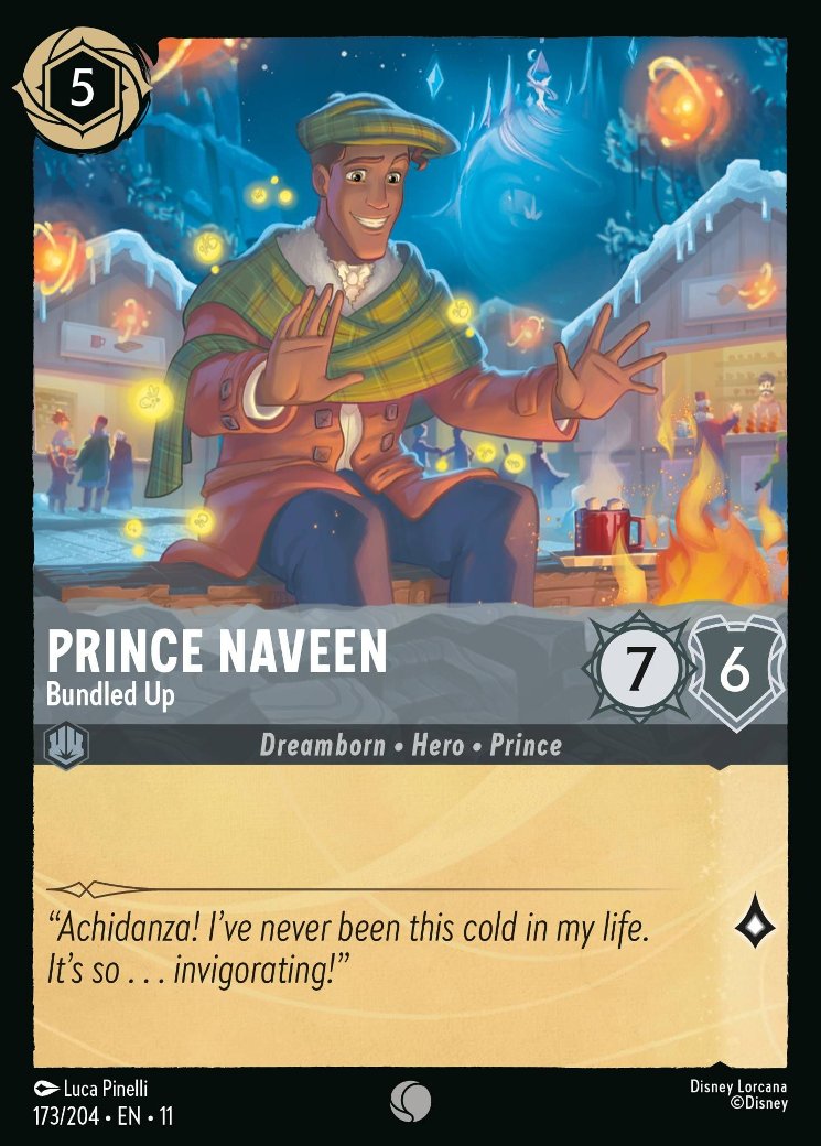 Prince Naveen - Bundled Up, Winterspell · 173/204