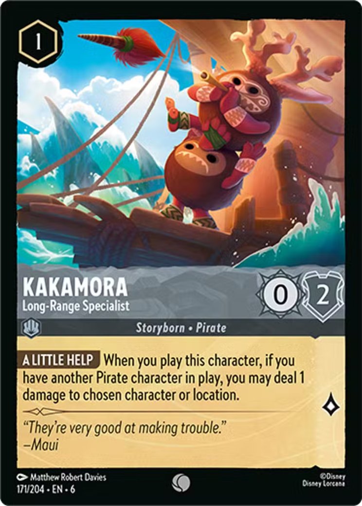 Kakamora - Long-Range Specialist, Azurite Sea · 171/204