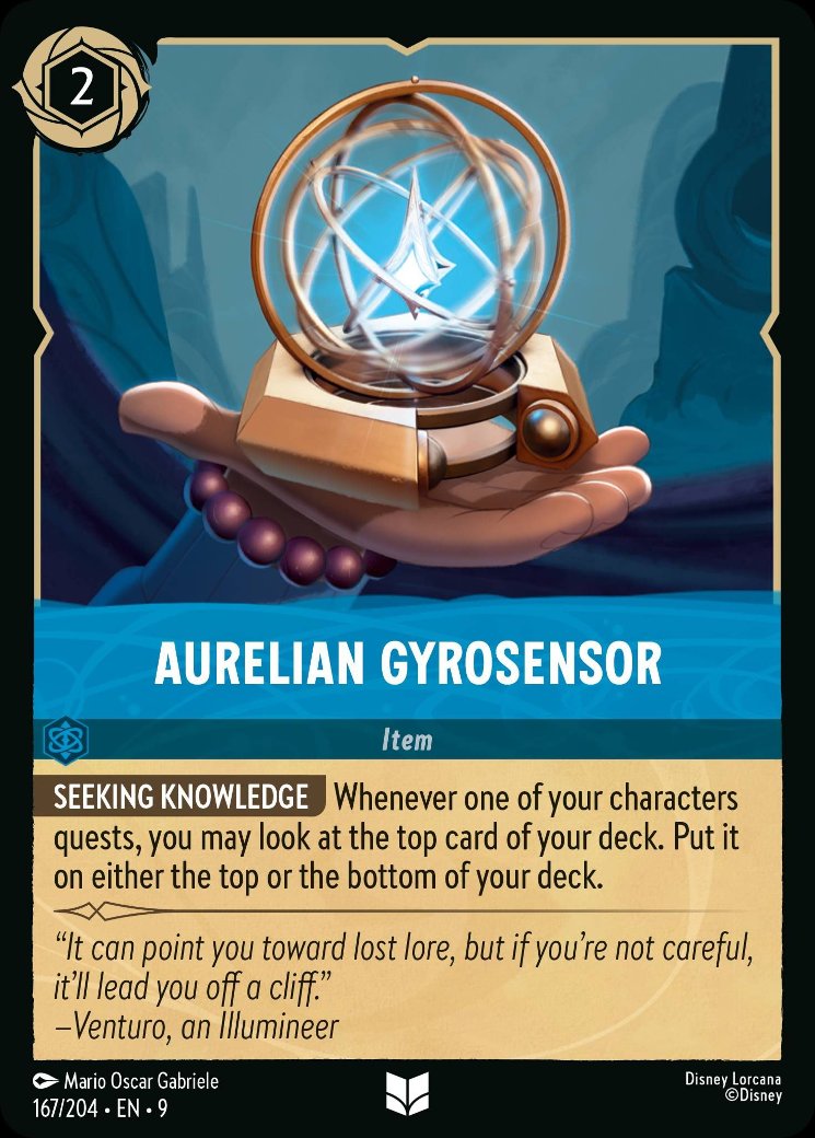 Aurelian Gyrosensor, Fabled · 167/204