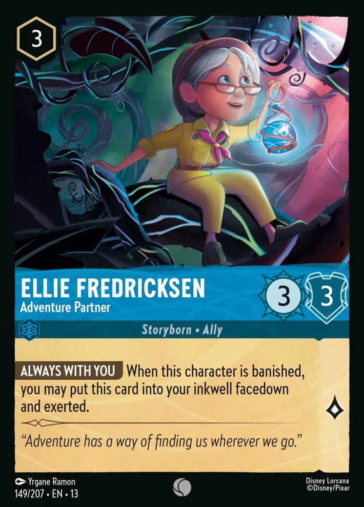 Ellie Fredricksen - Adventure Partner, Attack of the Vine! · 149/207
