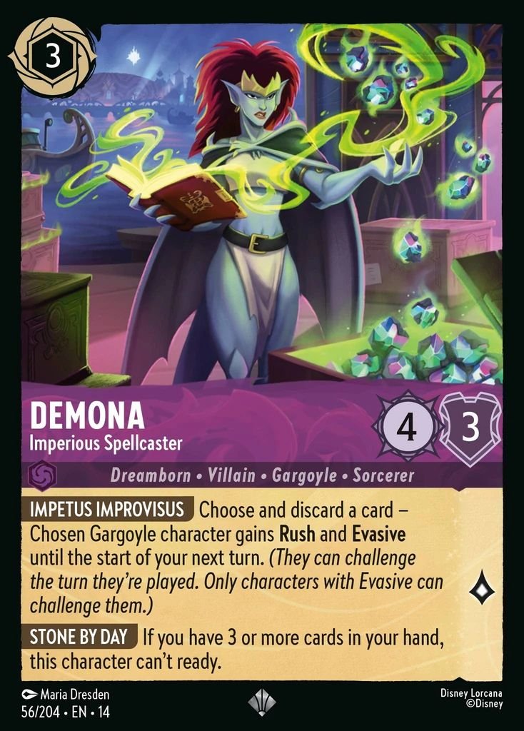 Demona - Imperious Spellcaster, Hyperia City · 56/204
