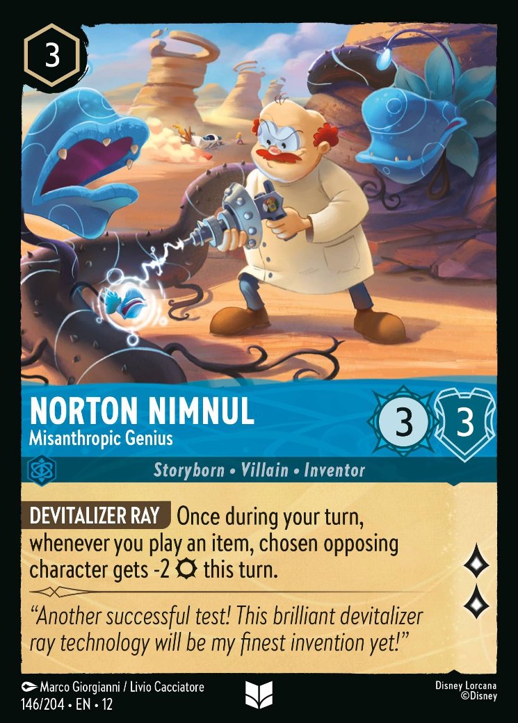 Norton Nimnul - Misanthropic Genius, Wilds Unknown · 146/204