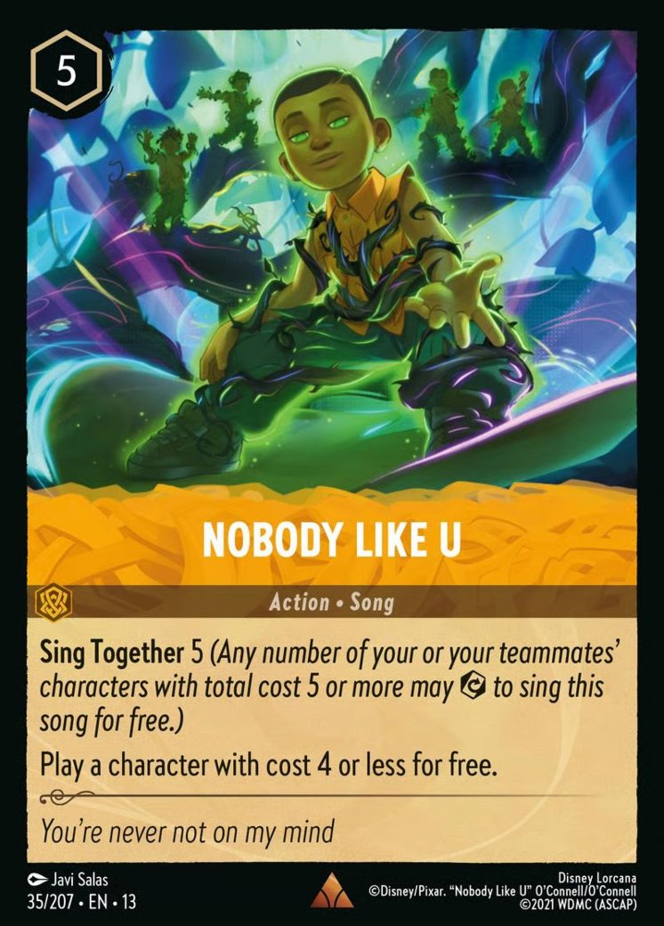 Nobody Like U, Attack of the Vine! · 35/207