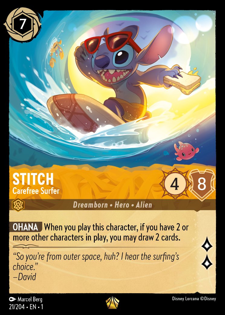 Stitch - Carefree Surfer, The First Chapter · 21/204