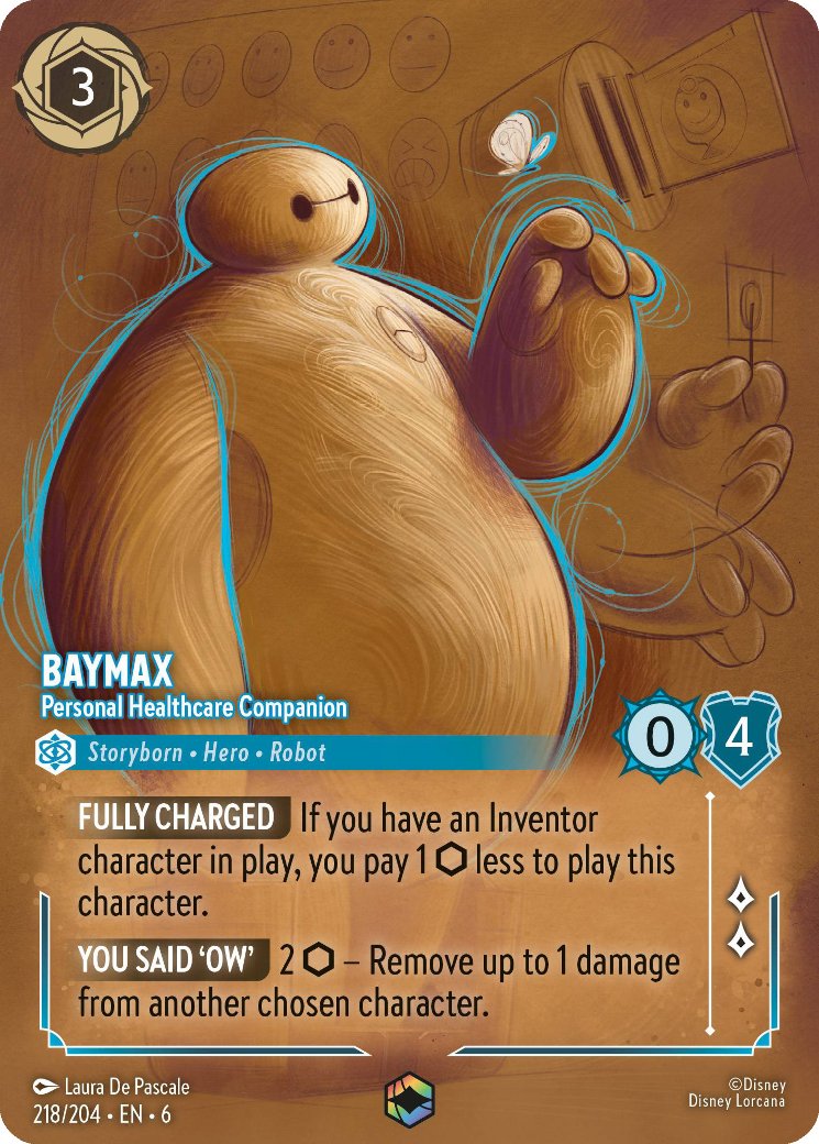Baymax - Personal Healthcare Companion, Azurite Sea · 218/204