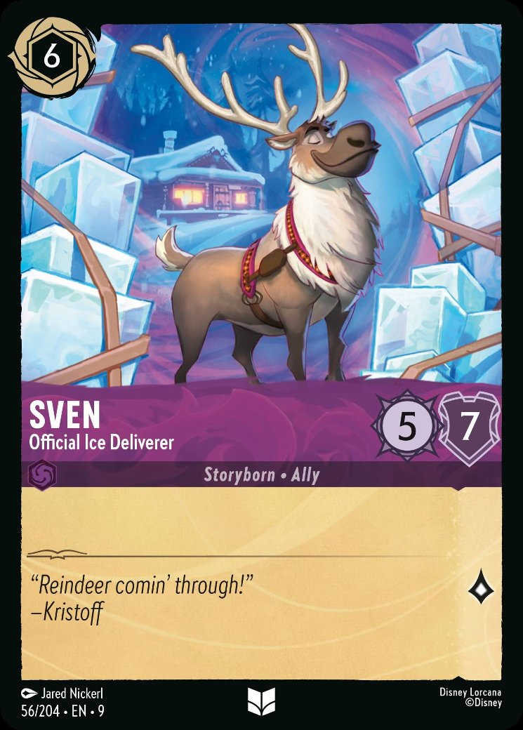 Sven - Official Ice Deliverer, Fabled · 56/204