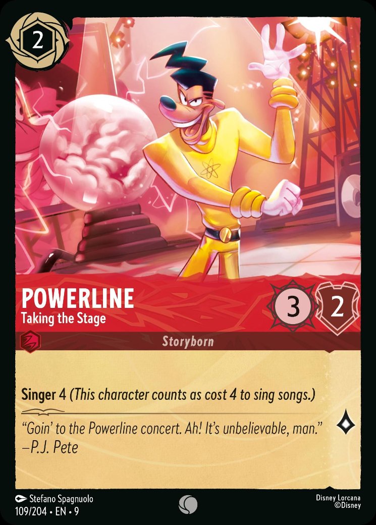 Powerline - Taking the Stage, Fabled · 109/204