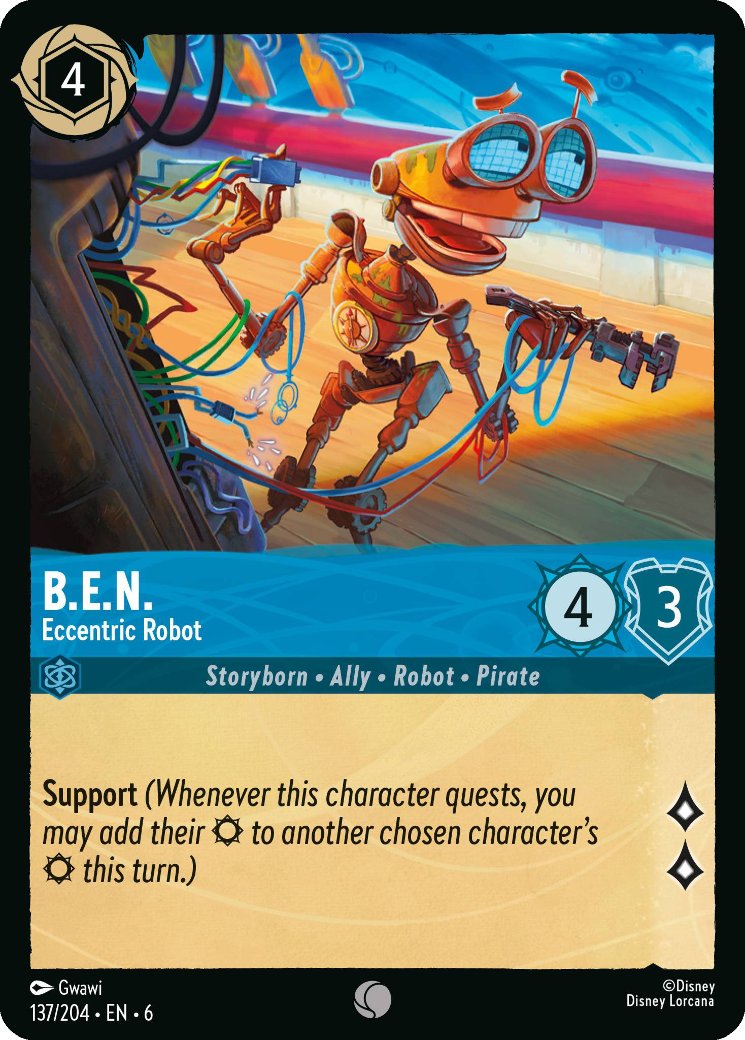 B.E.N. - Eccentric Robot, Azurite Sea · 137/204